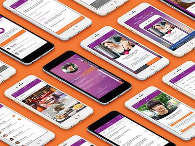Lunchclick android app dating ios lunchclick mobile ui ux