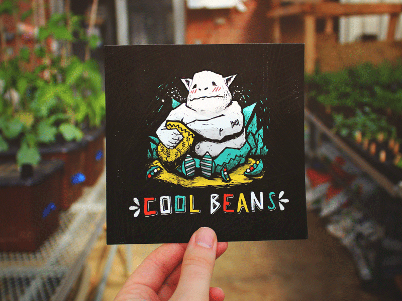 Cool Beans! apparel gif illustration lynam photography photoshop popular printmaking ronan typography video games zelda