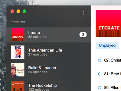 Cloudcast for Mac - Explorations client cloudcast mac osx player podcast yosemite