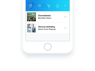 Discovery & Streaming App - Soon. ios music ui
