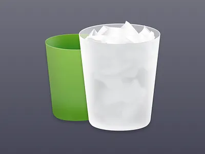CleanMyMac 3: Trashes cleanmymac cleanmymac3 icon icons macpaw osx sketch sketchapp trash trashes ui yosemite
