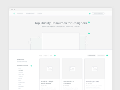 Product Wireframe desktop product sketch wireframe workflow