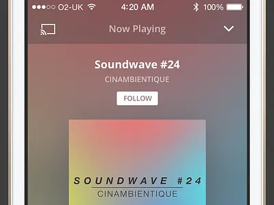 Mixcloud iOS Beta app apple application artwork audio ios iphone mixcloud music play player ui