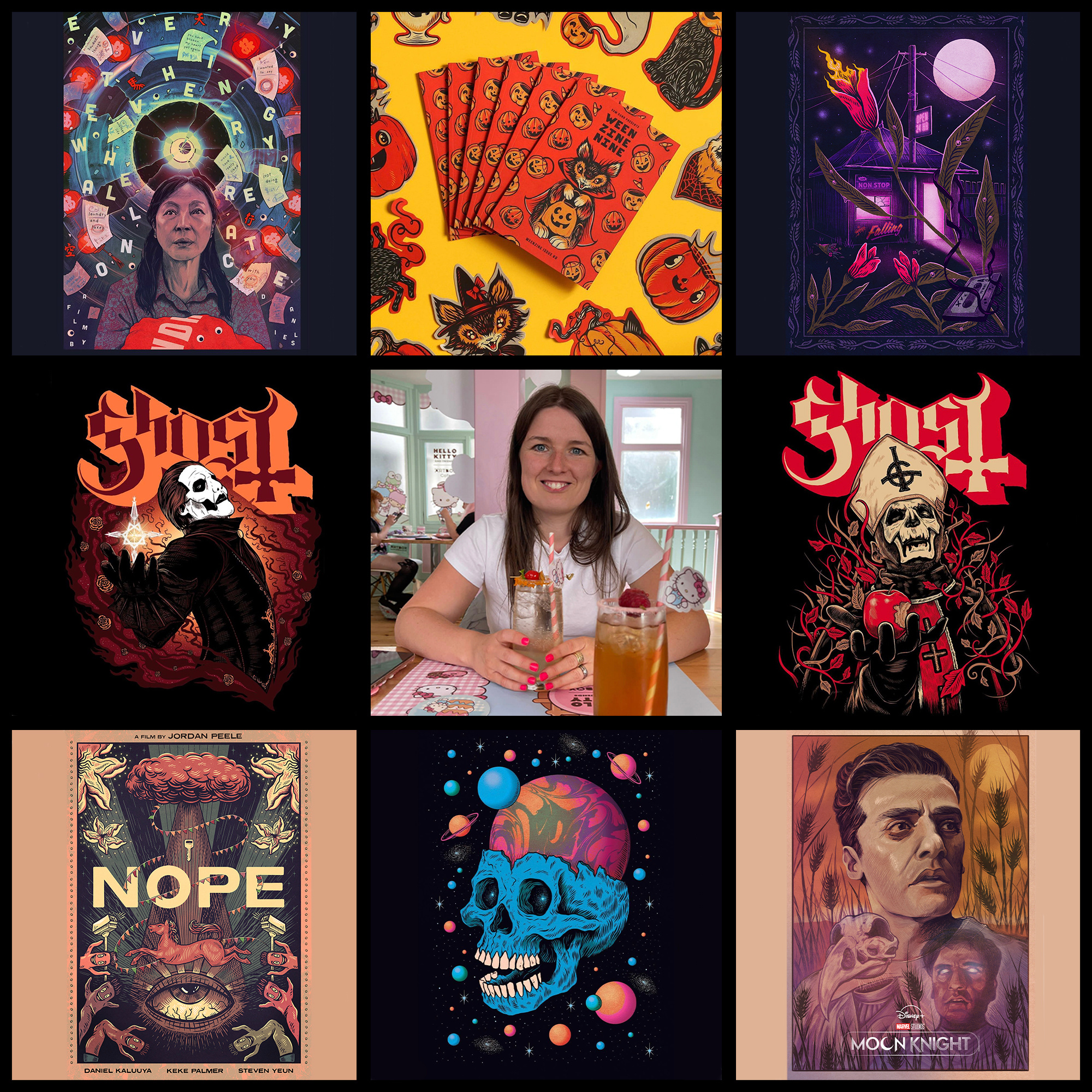 Art vs Artist art art vs artist band design drawing illustration illustrator movie poster