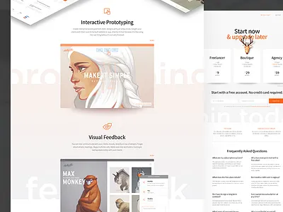 ViewFlux design feedback flux prototyping site view web