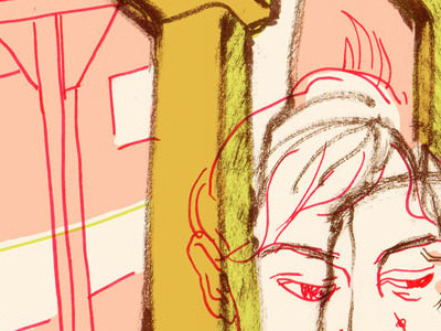 London Overground drawing england illustration overground photoshop trains travel visual journalism