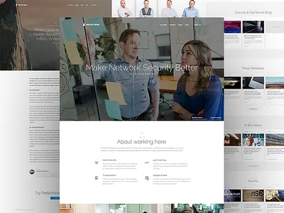Protectwise : MOAR! about blog careers company enterprise form jobs landing page network news positions security