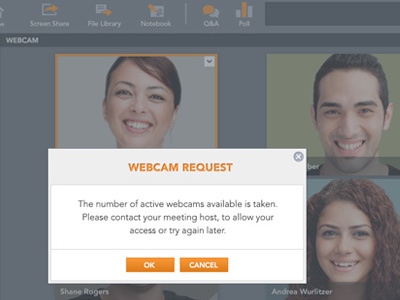 GM Web App WOV Feature features interactive telecommunications video webcam