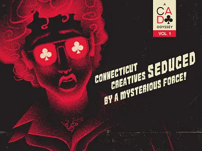 CADC Awards Show Teaser 2 airbrush aviators awards show call for entries fro illustration pulp retro sci fi science fiction typography