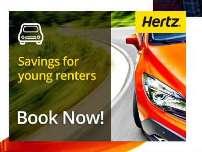 TST Car Rental Promotion confirmation design interactive promotional responsive travel ui ux