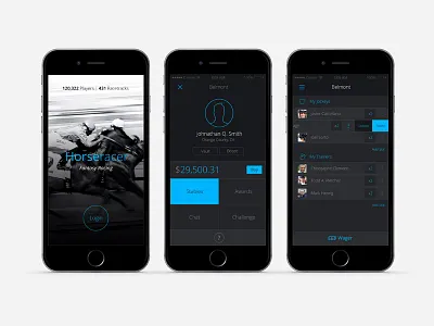 ios Mobile Applicaiton app clean flat ios8 iphone material mobile ui