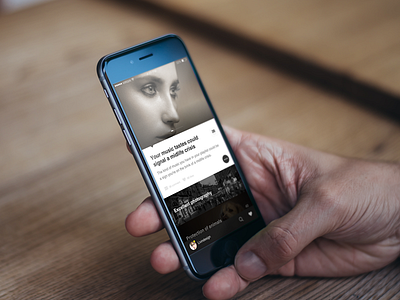 News APP app design feed image ios iphone iphone6 mockup news ui white