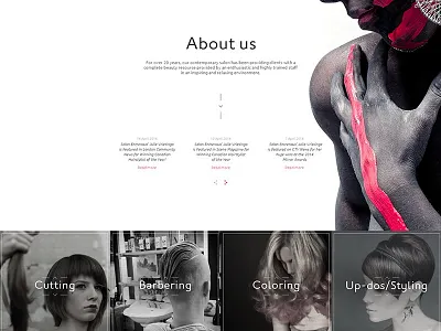Entrenous interface site ui ux web