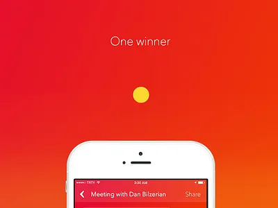 One winner 30min app appointments ios landing page meeting mobile thirtymin