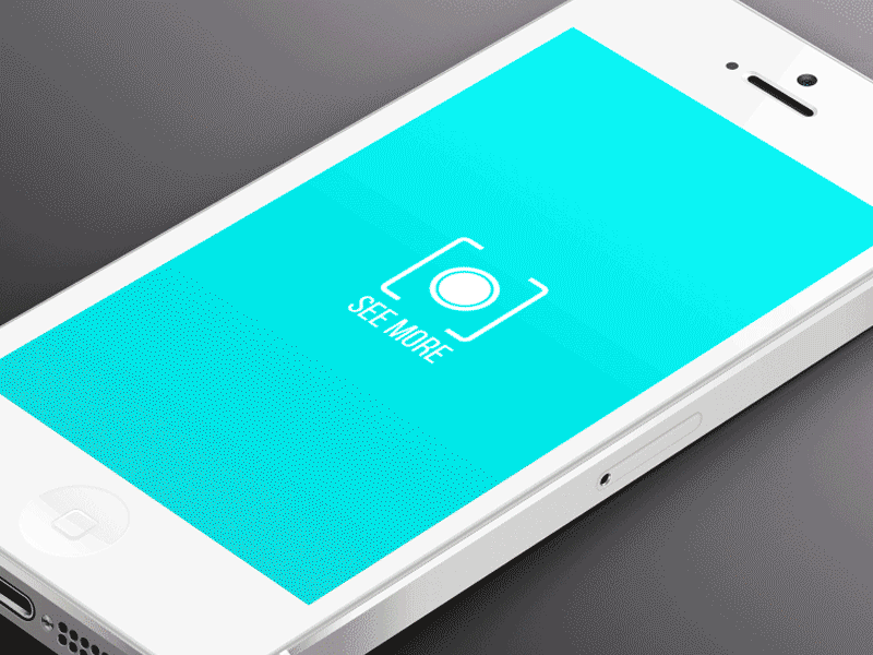 See More - AR app animation app ar augmented reality design icons ios iphone mobile ui ux