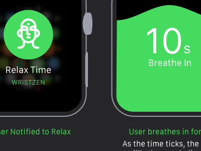 Wrist Zen apple applewatch concept design ui watch