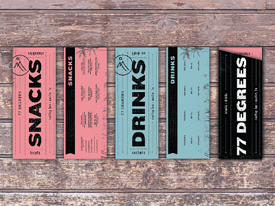 Menu Design bar menu plane ticket travel
