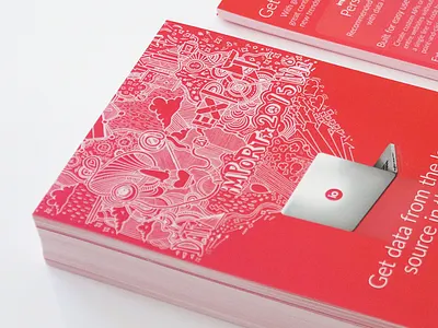 Shot #2042706 a5 conference data flyers gradient graffiti import laptop marketing pink print promotion