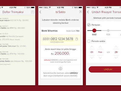 Balance android appstore design google play interactions ios live mockup ui user interface