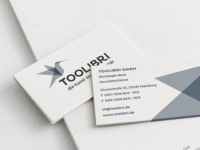 TOOLIBRI letterhead 2014 branding corporate design letterhead logo