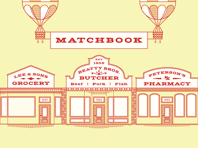 Matchbook Specimen lost type matchbook