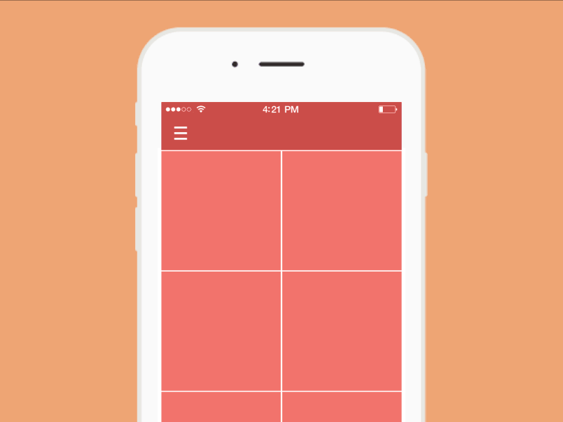 Bits and pixels: Tide Transition animation app design gif interaction mobile motion transition ui ux wave