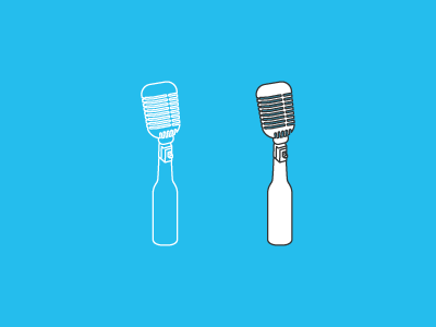 Michigan Beer Show logo mark beer branding illustration logo logo mark michigan michigan beer podcast show