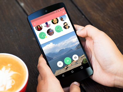 Android material design 5 design flow google material mobile nexus nexus5 onscreen user