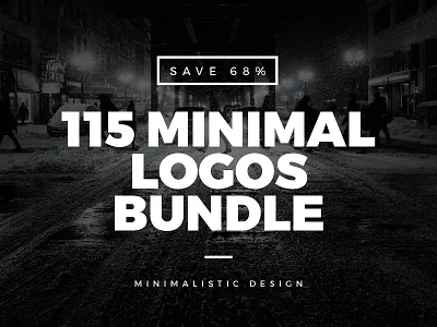 115 Minimal Vintage Logos Bundle badge bundle inspiration label labels logo logos minimal retro vintage vintage logo vintage logos