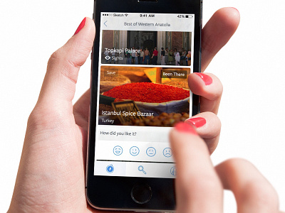 The whole world, crammed into a phone. app app design ios iphone publishing travel travel company