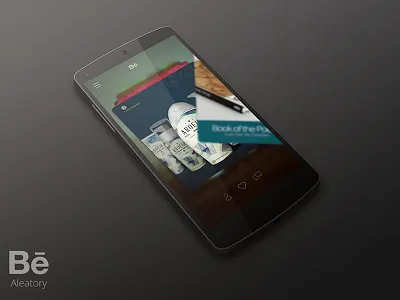 Behance Aleatory app concept design ui uihaus ux