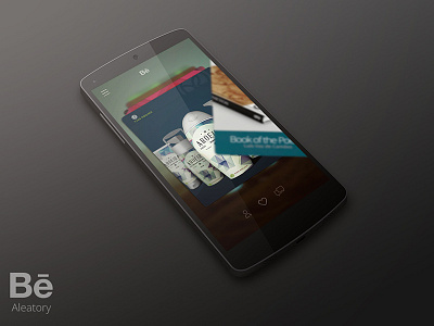 Behance Aleatory app concept design ui uihaus ux