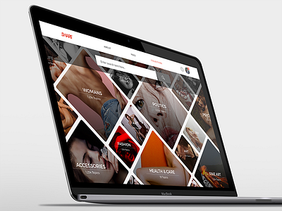 Grid Collections UI community content design layout share ui ux website