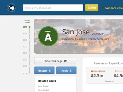 Year Selection Timeline blue button city clean government gradient green grey interface selector timeline ui