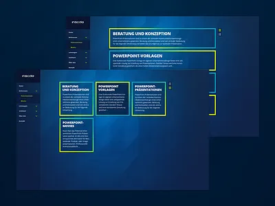 Inscale Re-Branding dark interface data interface nui responsive ui ux webdesign website