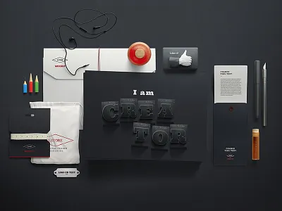 Freebie: I Am Creator Free Version elements free freebie generator mockup pixelbuddha scene