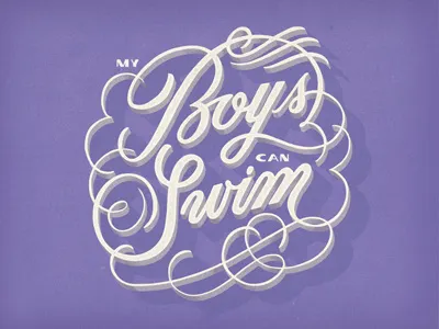 The Fix Up S03 • E16 flourishes handlettering quote script seinfeld shadow sitcom texture theseinfeldchronicles type