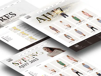 Ecommerce site AJ117 aj117 copenhagen denmark ecommerce fashion female material design