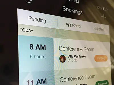 Bookings app booking evercondo ios list