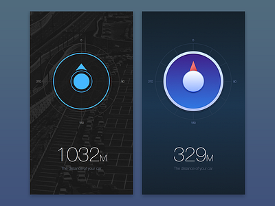Car Finder car compass finder