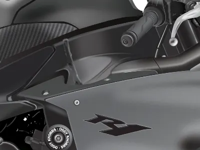 Yamaha R1 Vector Illustration illustration motorbike motorcycle vector