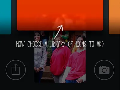 Kapas UI ios mobile app photo edit user flow ux