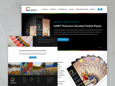 UART Website Redesign css design html planning ui ux wireframe wordpress