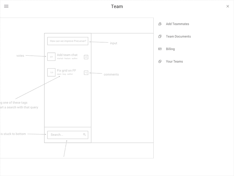 Animation Acceleration animation app menu prototyping ui ux wireframing