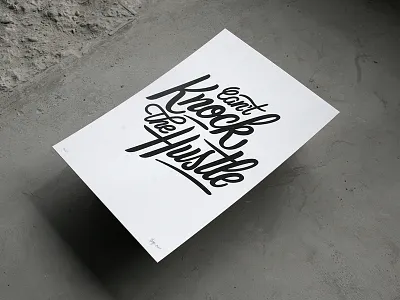 Bijdevleet X Nieuwehoogte Poster Series brush lettering calligraphy collaboration handlettering letterpress poster typography