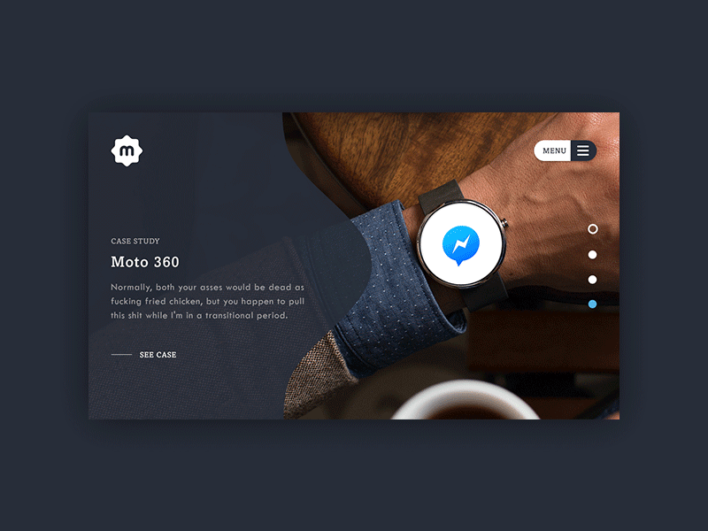 Agency Website branding case study flat logo ui ux website