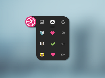 Dribbble widget concept dribbble interface osx ui ux widget