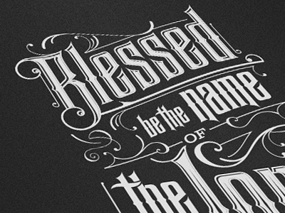 Blessed Be The Name apparel blessed custom koszulka koszulki biblijne risen t shirt typografia typography
