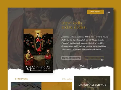 Landing Page clean flat landing typography ui web wip