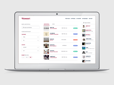 Mossori - Chat chat im messenger mossori ui uiux ux web